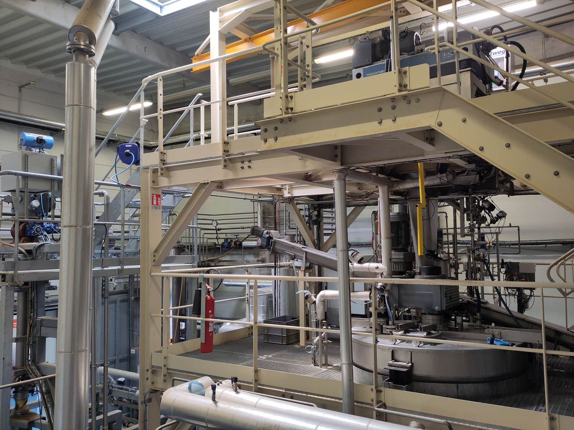 Ligne de production Keprea : plateforme industrielle de séparation et de transformation